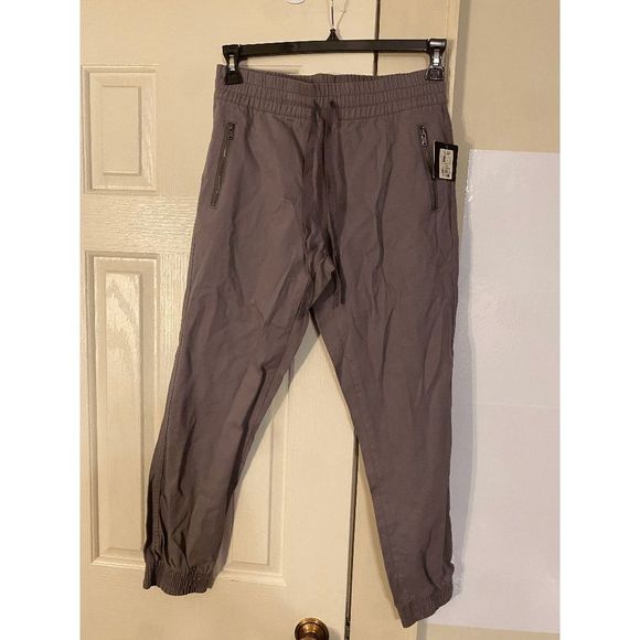 ☀️ Charlotte Russe Gray Traveler Jogger Pants, Size Small, NWT Pants - Picture 1 of 6
